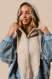 Denim Dream Hoodie