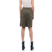 Bring It On Suede Skirt
