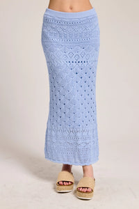 The Riviera Crochet Skirt