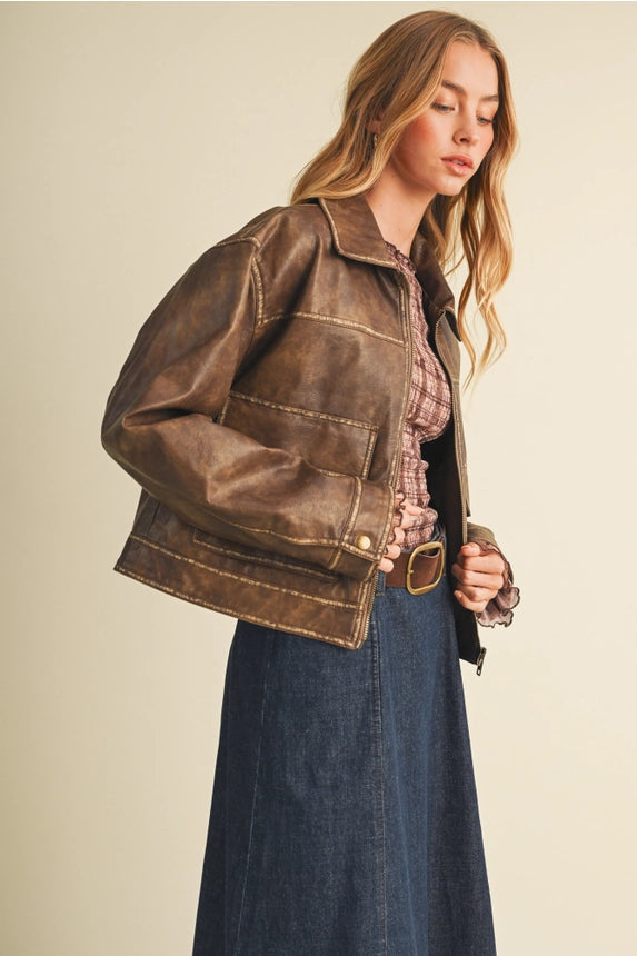 Paige Leather Jacket