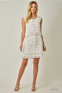Cara Crochet Skirt