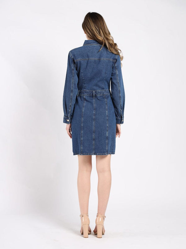 Krystal Denim Dress