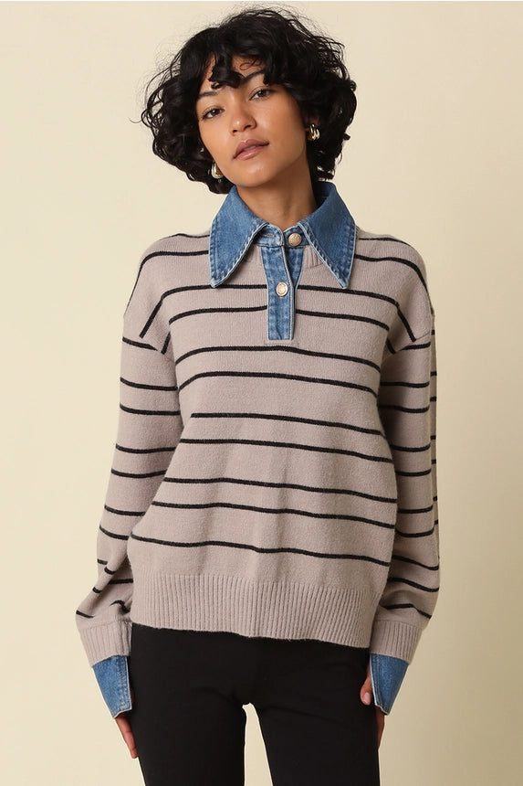 Lover Denim Sweater