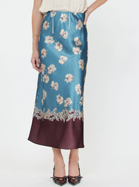Elegance Floral Slip Skirt