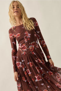 Frolicking Mesh Dress