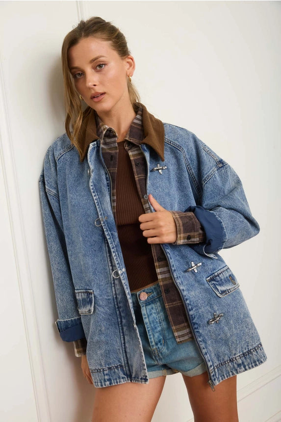 Hooked On You Denim Jacket