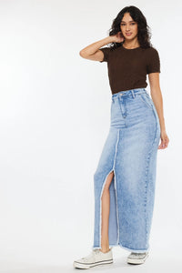 Here We Go Denim Skirt