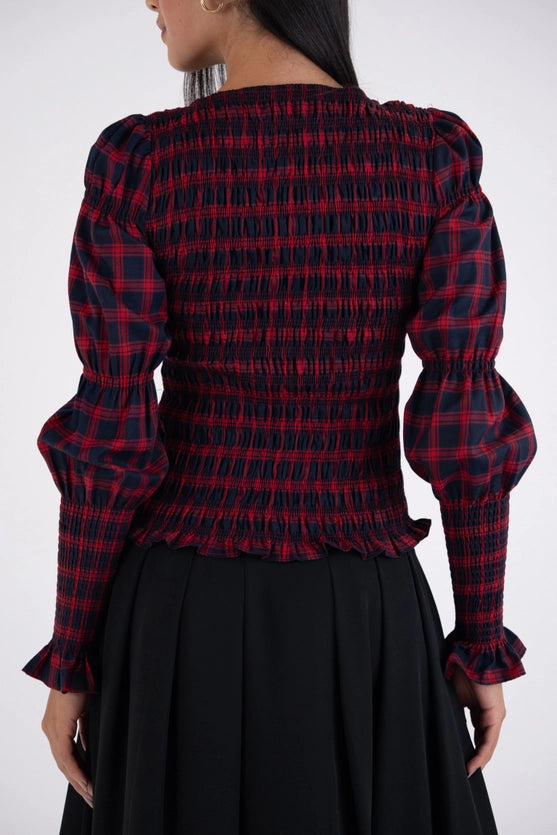 Saving It Smocked Top