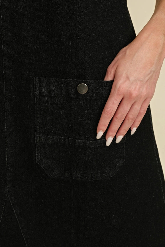 Impress Me Overall Dress