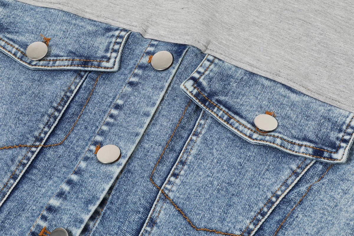 Tres Chic Denim Top