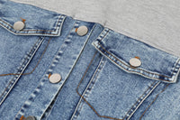 Tres Chic Denim Top