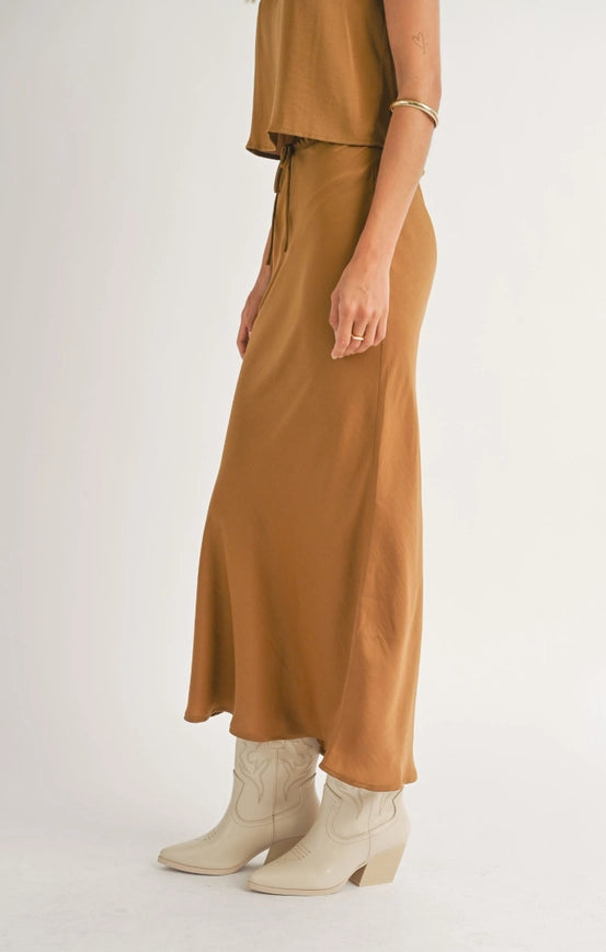 Golden Girl Slip Skirt