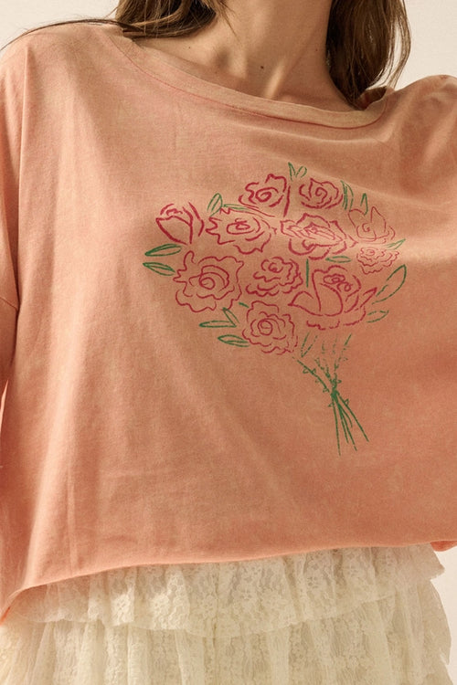 Rose Bouquet Tee