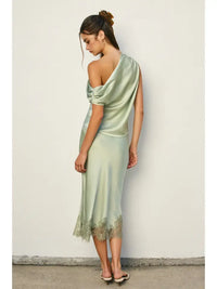 Diamond Lace Slip Skirt