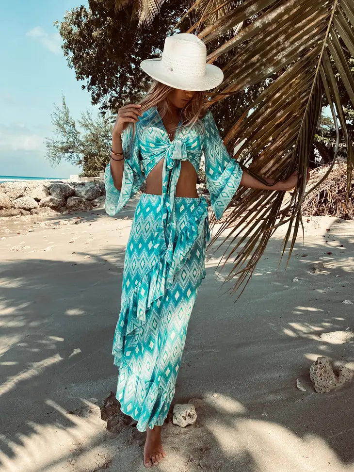 Diamond Wrap Skirt
