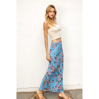 Cherry Blossom Midi Skirt