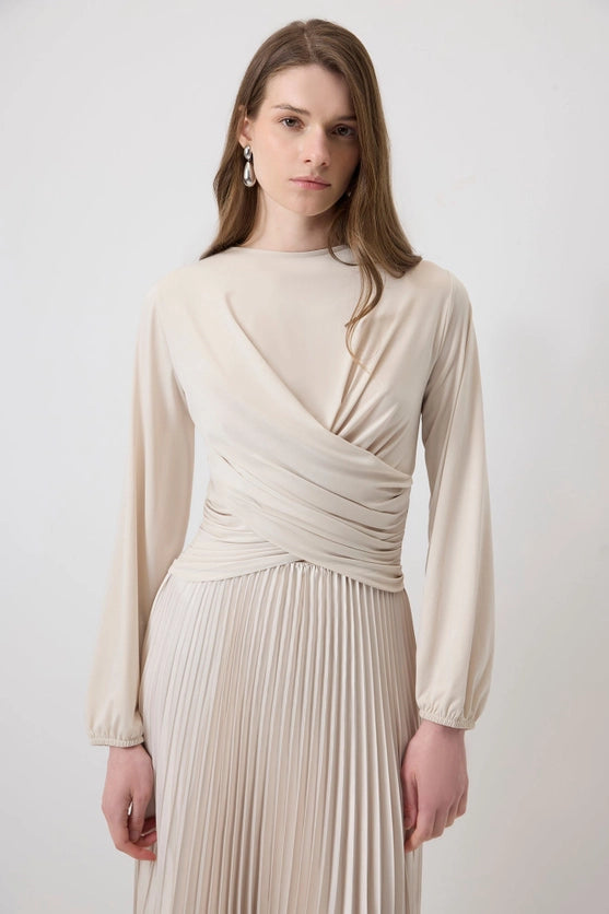 Delilah Draped Blouse