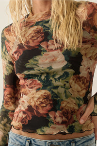 Bring It Back Floral Top