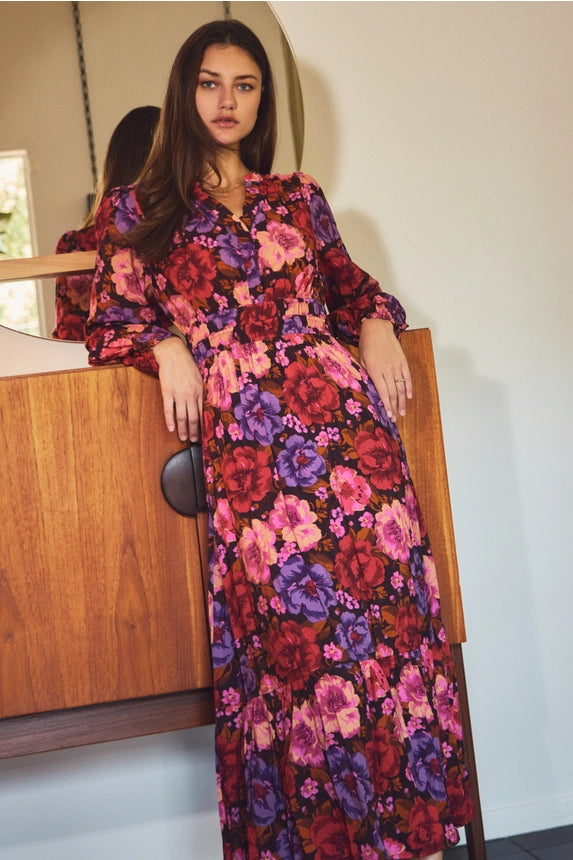 Briana Floral Dress