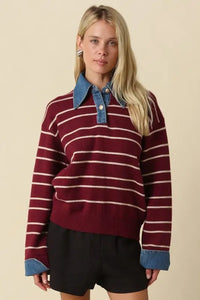 Lover Denim Sweater