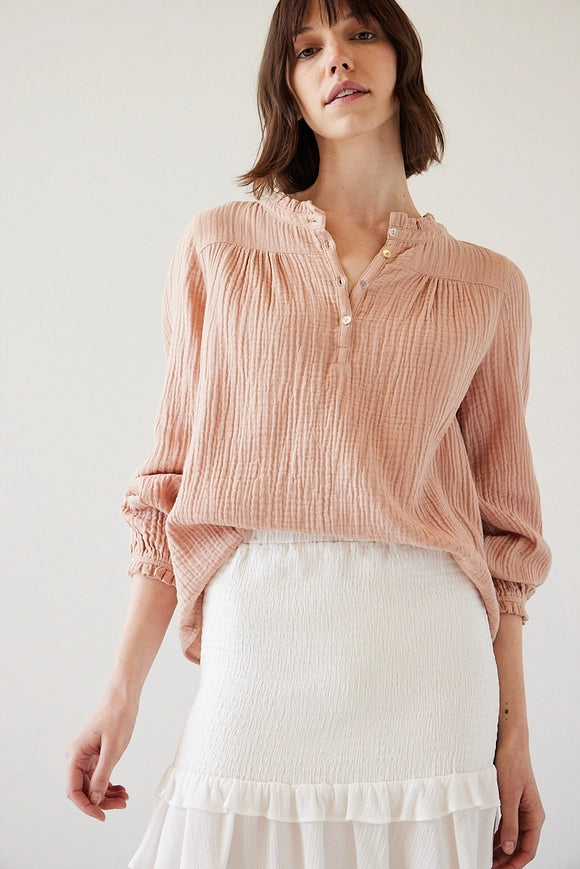 Wishlist Gauze Blouse