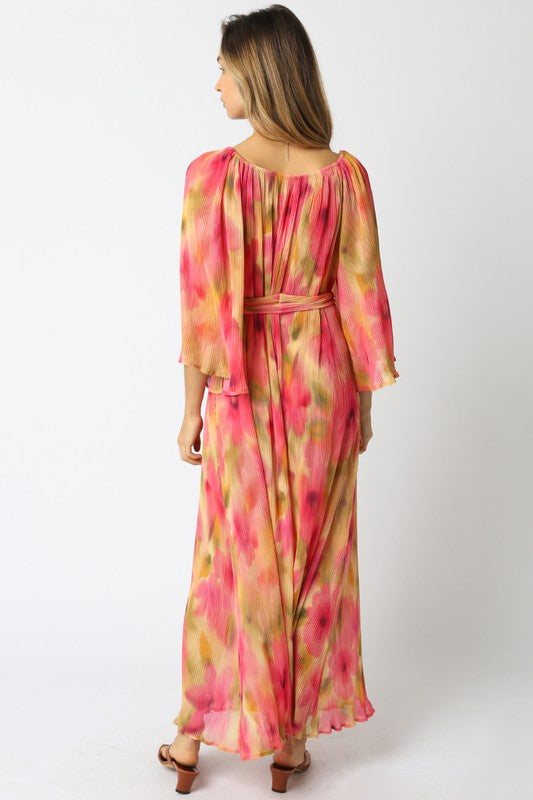 Melani Plisse Dress