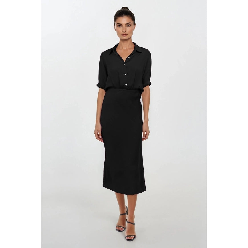 Year Round Satin Dress