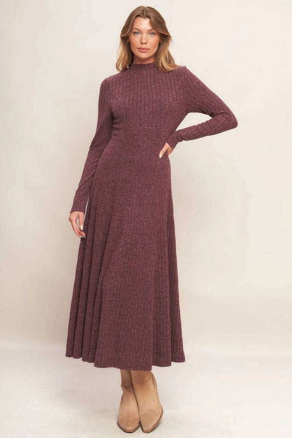 Rebekah Ribbed Maxi Dress