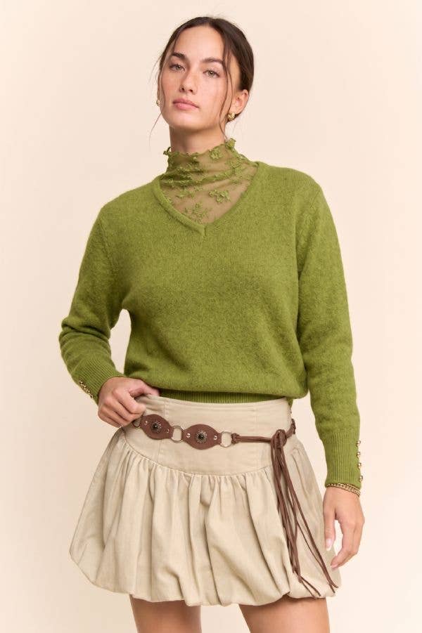 The Sweetheart Sweater