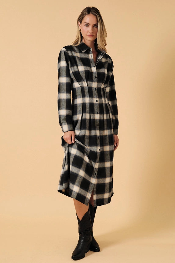 Check It Out Midi Dress