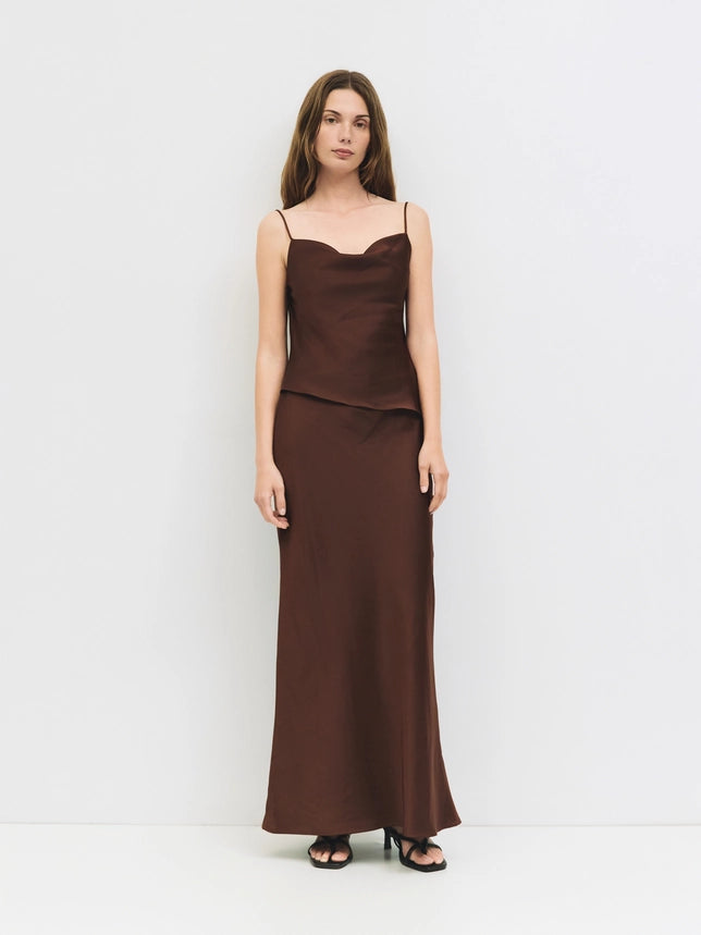 Elena Maxi Slip Skirt