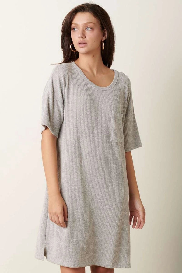 Here Again Tee Dress