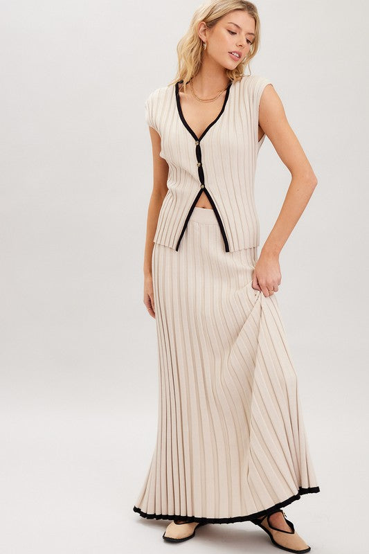 Serenity Ribbed Skirt
