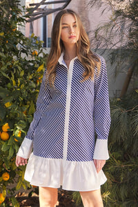 Hit The Town Shirt Dress