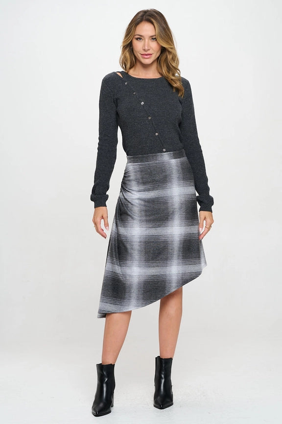 Aria Plaid Skirt