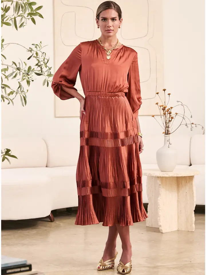 Vivian Satin Dress