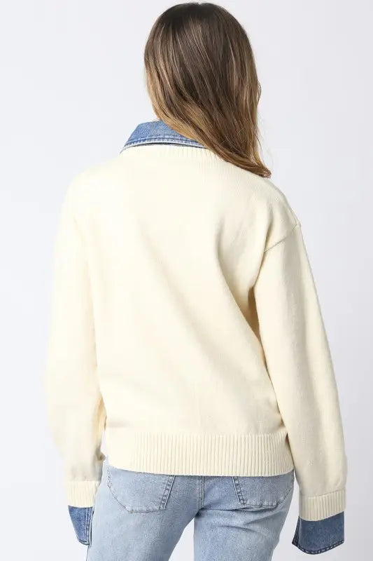 Lover Denim Sweater