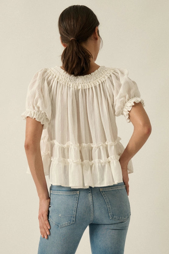 Frolicking Fields Blouse