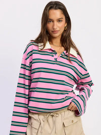 The Off Duty Rugby Top (OVERSIZED)