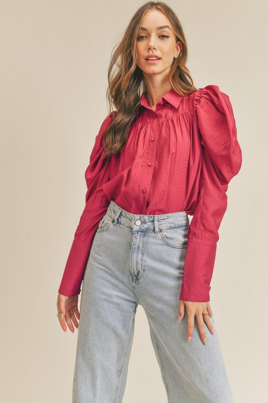 Kate Puff Sleeve Blouse