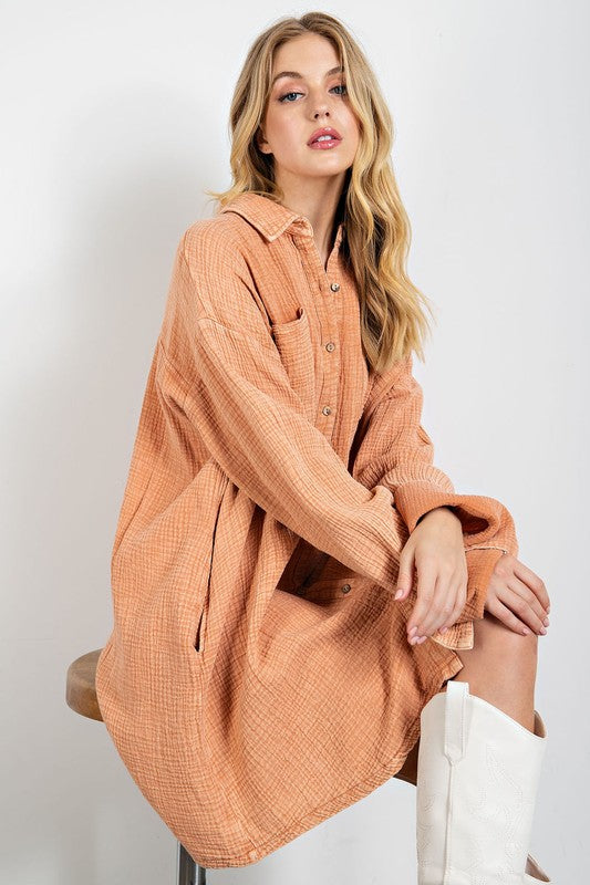 Nonstop Shirt Dress (Short)