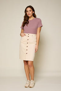 All Star Denim Skirt