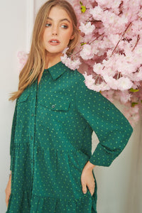Katy Swiss Dot Dress