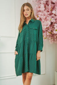 Katy Swiss Dot Dress