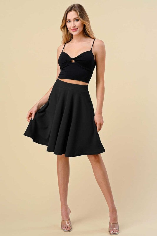 Fit+ Flare Skirt